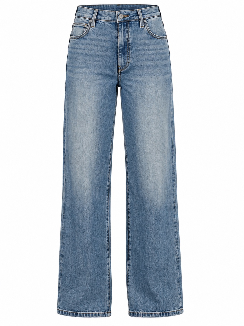 KUT FROM THE KLOTH • Sienna High Rise Wide Leg Efficiency With Medium Base Wash